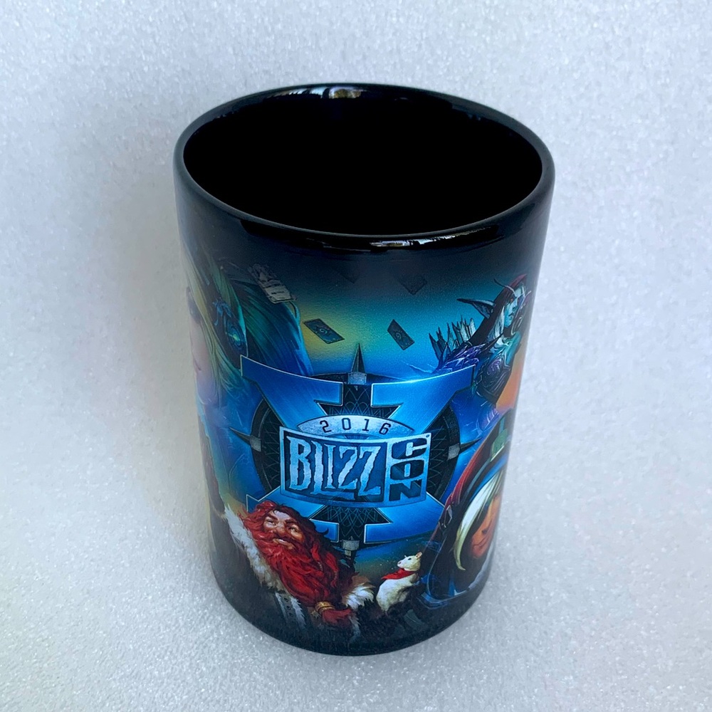 Blizzcon 2016 EXCLUSIVE Ceramic Key Art Mug Coffee Cup Blizzard Overwatch